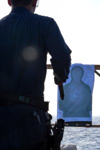 Qualification exercise aboard USS Peleliu 141030-N-NZ935-100