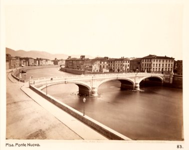 Ponte Nuovo, Pisa - Hallwylska museet - 107401