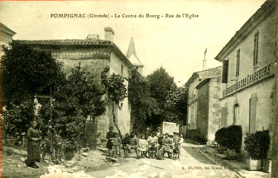 Pompignac - rue de l'église