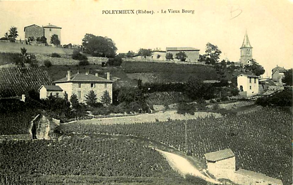 Poleymieux (Rhône) - vue générale 2