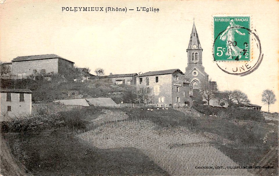 Poleymieux (Rhône) -Eglise 7