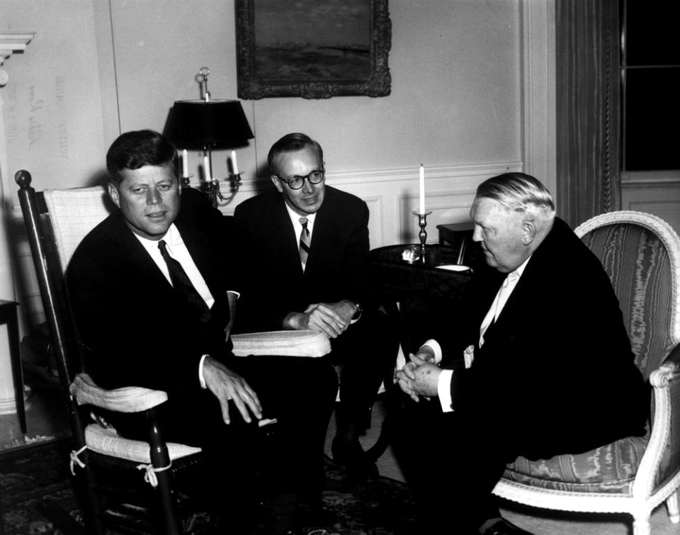 President John F. Kennedy Meets with Vice Chancellor Ludwig Erhard of West Germany (02)