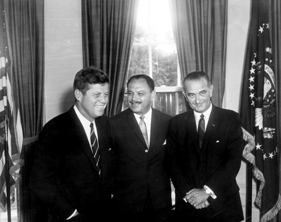 President John F. Kennedy Meets with Mohammad Ayub Khan, President of Pakistan (01)