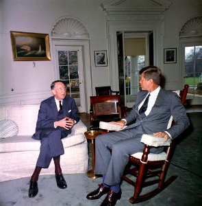 President John F. Kennedy Meets with U.S. Ambassador to the Soviet Union Llewellyn E. Thompson (03)