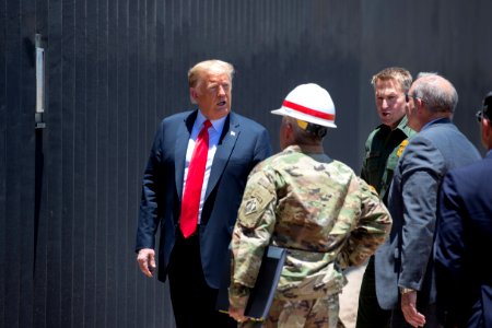 President commemorates 200 Miles of Border Wall Constructed - 50044706438