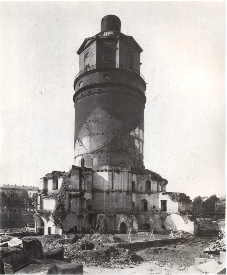 Pleissenburg Abriss Leipzig 1899
