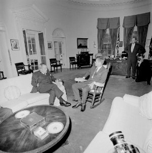 President John F. Kennedy with Outgoing Ambassador of Japan, Koichiro Asakai (02)