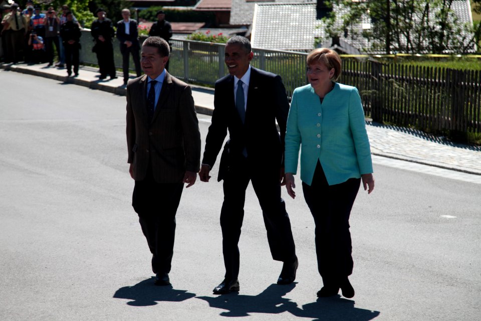President Obama visits Krün in Bavaria IMG 1141 (18639530236)