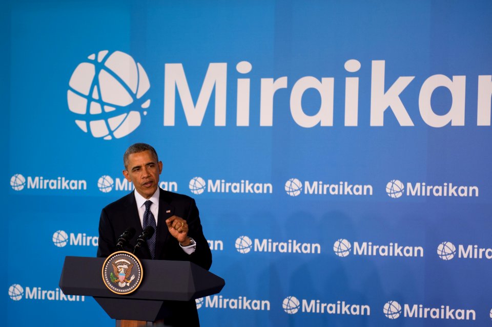 President Obama Delivers Remarks at Miraikan - Flickr - East Asia and Pacific Media Hub