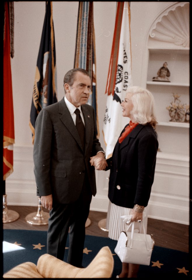 President Richard Nixon and Ginger Rogers
