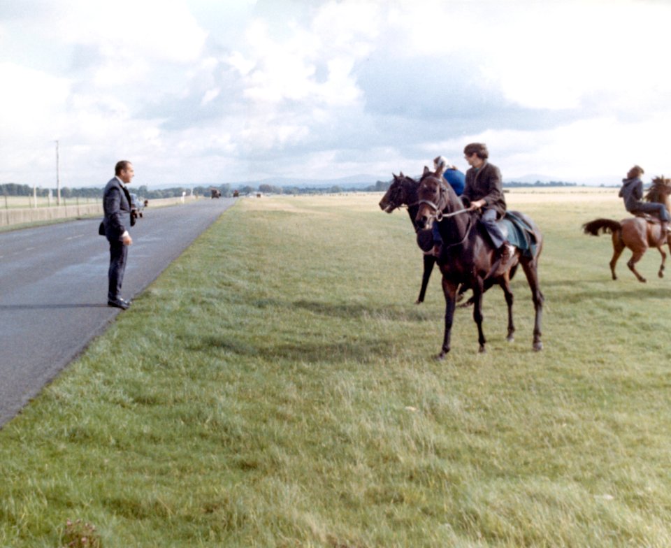 President Richard Nixon Speaking with Local People in Ireland during a 1970 Visit