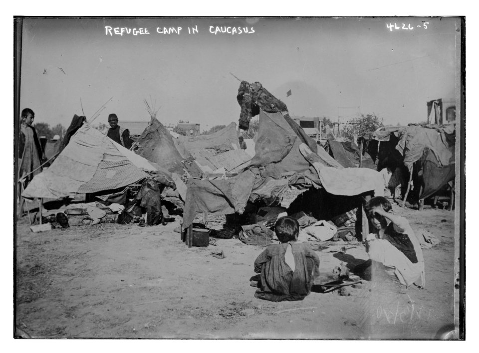 Refugee camp in Caucasus LCCN2014707245