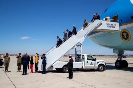 President commemorates 200 Miles of Border Wall Constructed - 50045510037