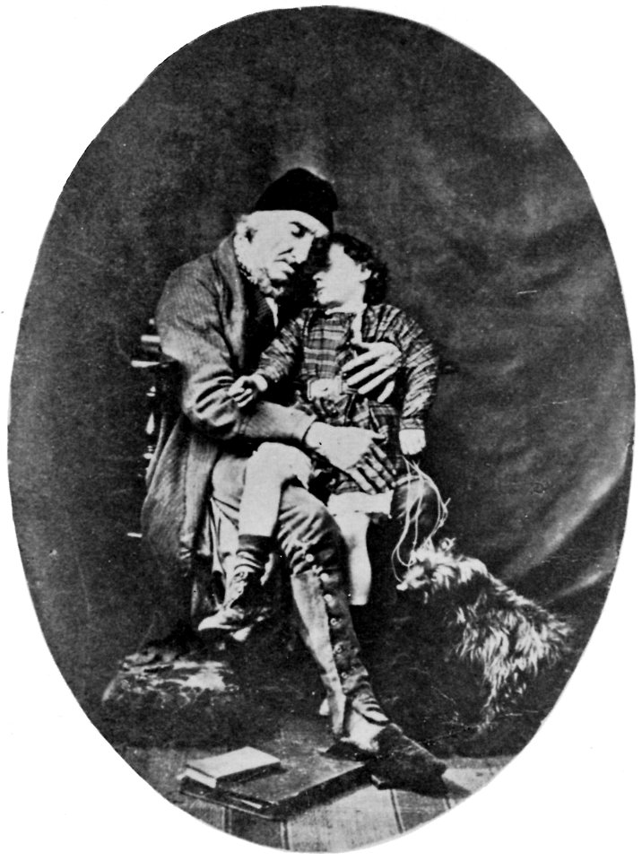 Rejlander, Oskar Gustav - Alter Mann mit schlafendem Kind (Zeno Fotografie)