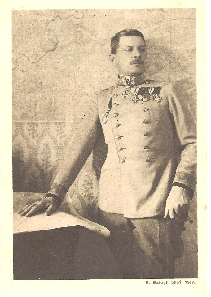 Rudolf Balogh - Battles of the Isonzo postcard 08