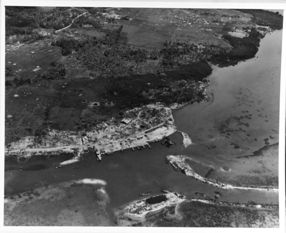 Ruins of Piti Navy Yard, July 1944