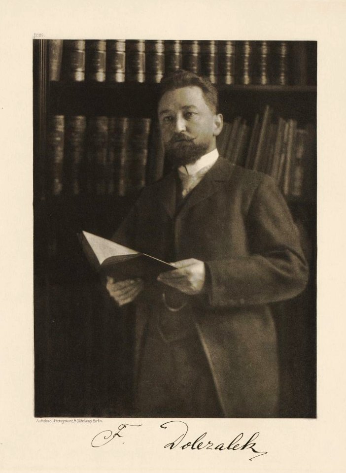 Rudolf Dührkoop - Friedrich Dolezalek (1907) (KTHzB)