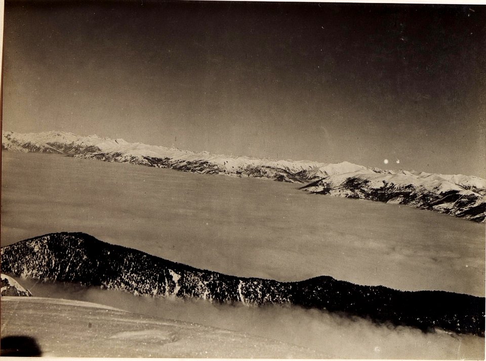 Rund Panorama vom Dobratschgipfel gegen Margart Wischberg Trogkofel u.s.w. (6 Negative) (BildID 15496969)