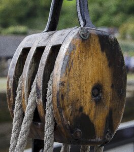 Nature wooden hanging photo