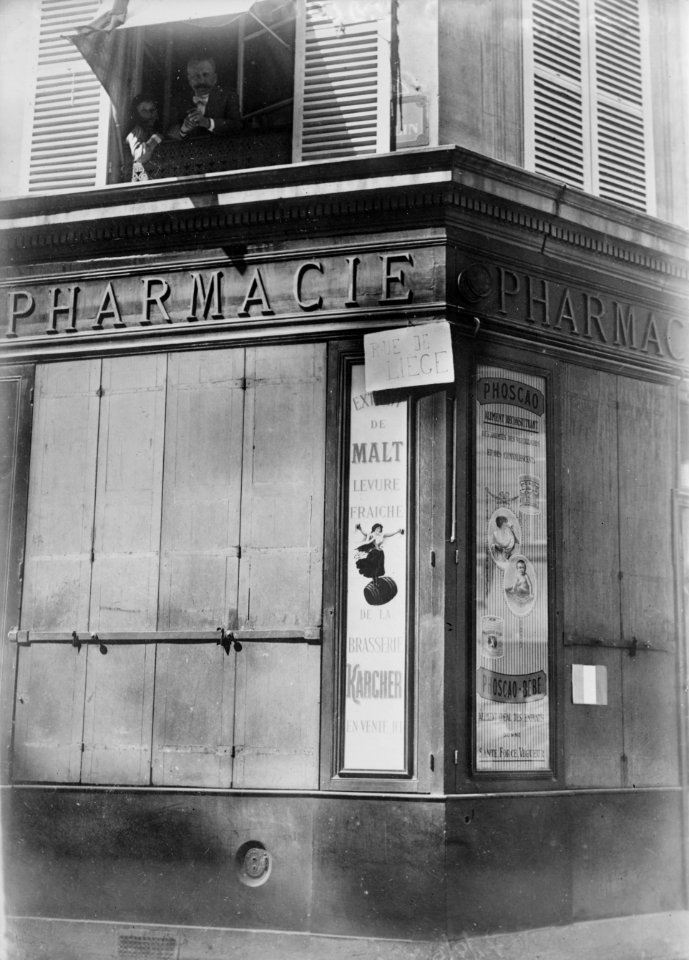Rue de Liege, Paris (recently Rue de Berlin) (LOC)