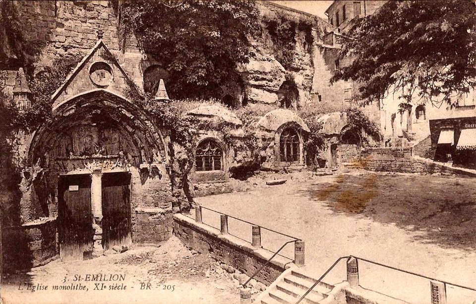 Saint-Emilion église monolithe 4a
