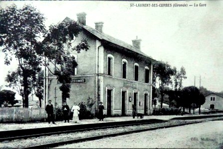 Saint-Laurent-des-Combes - Gare 3b