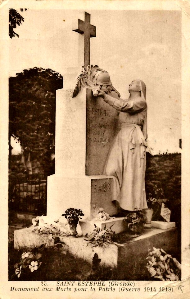 Saint-Estèphe - monument aux morts