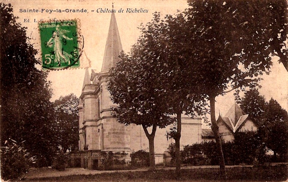 Sainte-Foy-la-Grande - château Richelieu 1