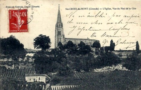 Sainte-Croix-du-Mont - église 2