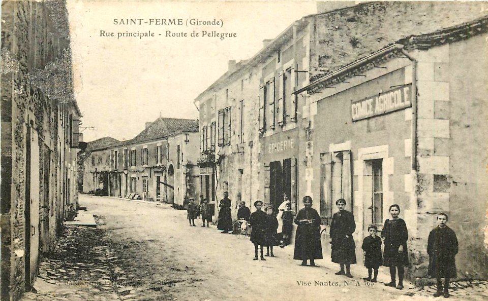 Saint-Ferme - bourg 4
