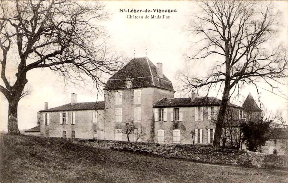 Saint-Léger-de-Vinague - château Madaillan