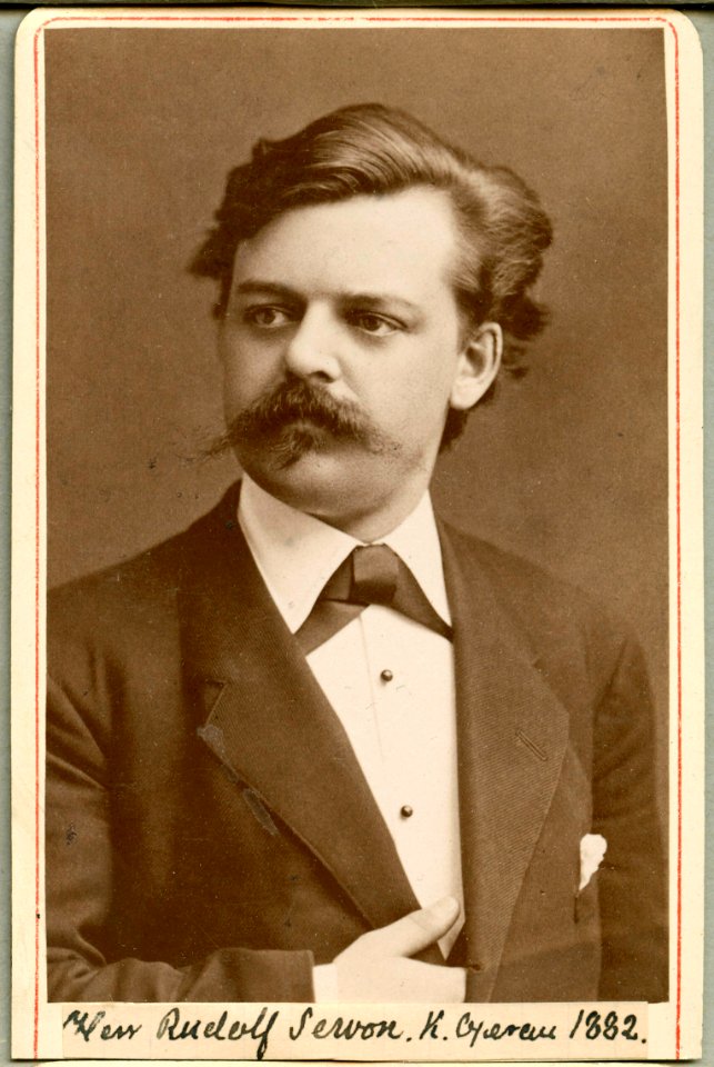 Rudolf Sewon, porträtt - SMV - H7 127