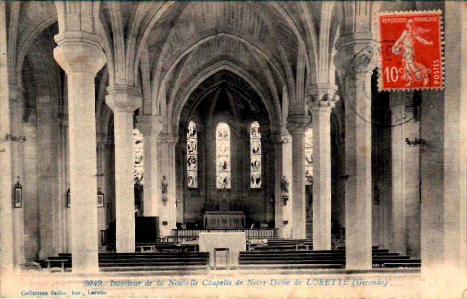 Saint-Michel-de-Lapujade - église N.D. de Lorette 5