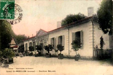 Saint-Morilon château Bel-Air 2
