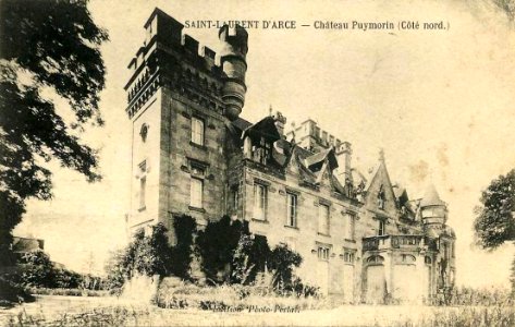 Saint-Laurent-d'Arce - château Puymorin 1