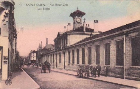 Saint-Ouen.Rue Emile-Zola