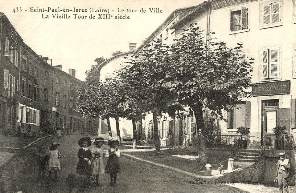 Saint-Paul-en-Jarez (Loire), la vieille tour