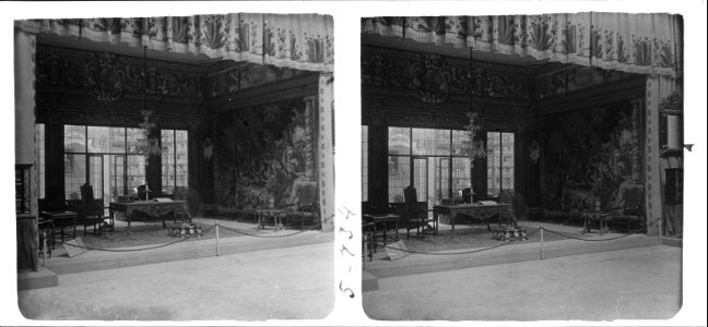 Sala del segle XVIII d ' estil mallorquí a la fira del moble de Barcelona