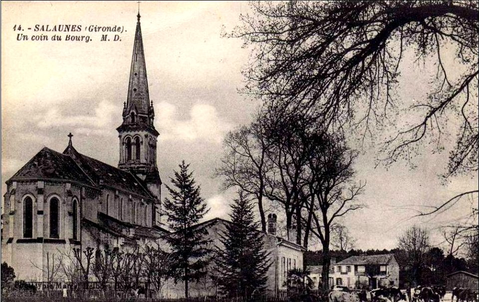 Salaunes - bourg 1a