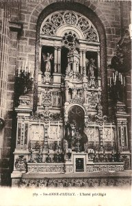 Sainte-Anne-d'Auray-FR-56-vers 1930-la basilique-intérieur-2