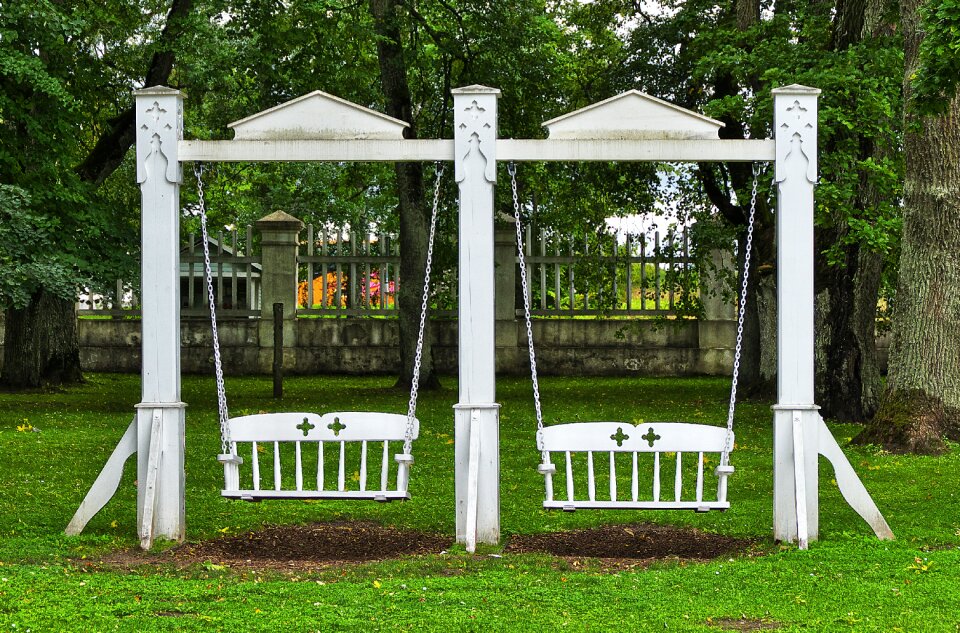 Swing device outdoor relax