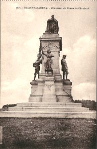 Sainte-Anne-d'Auray-FR-56-vers 1930-monument du comte de Chambord