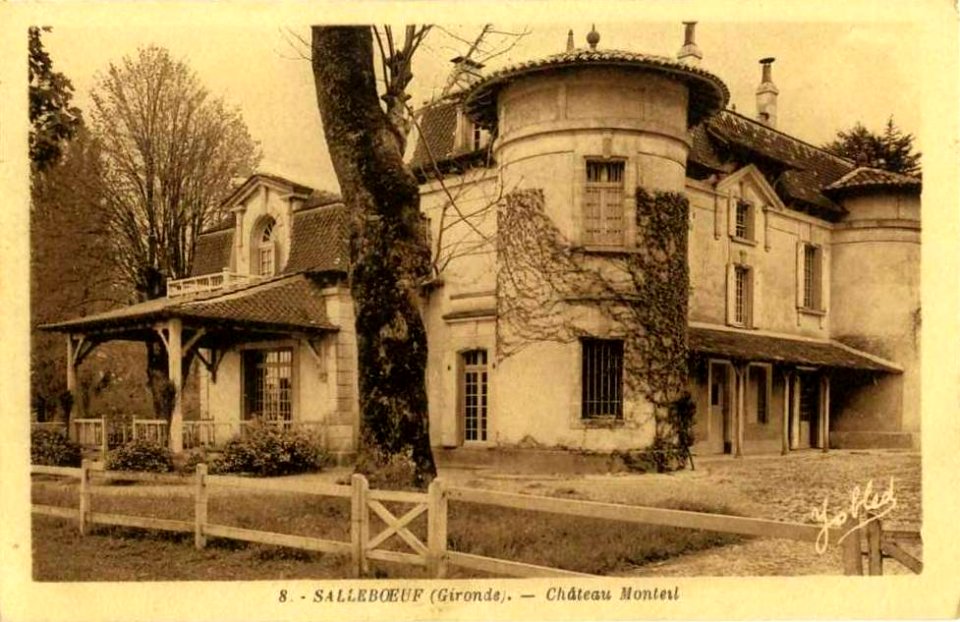 Salleboeuf château Monteil 1