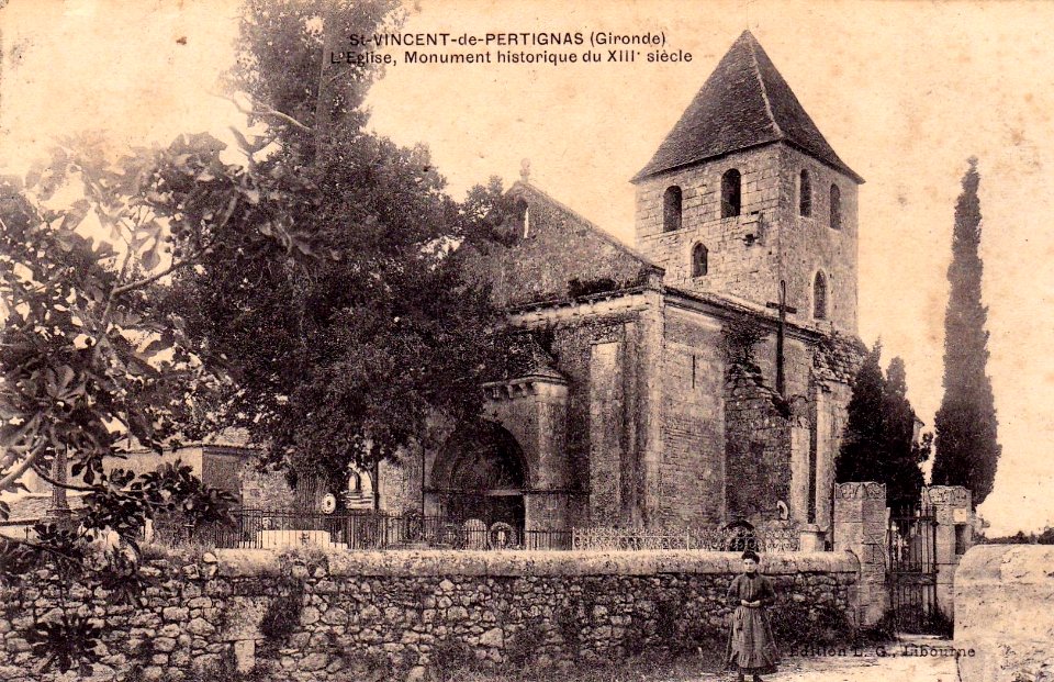 Saint-Vincent-de-Pertignas - église 1