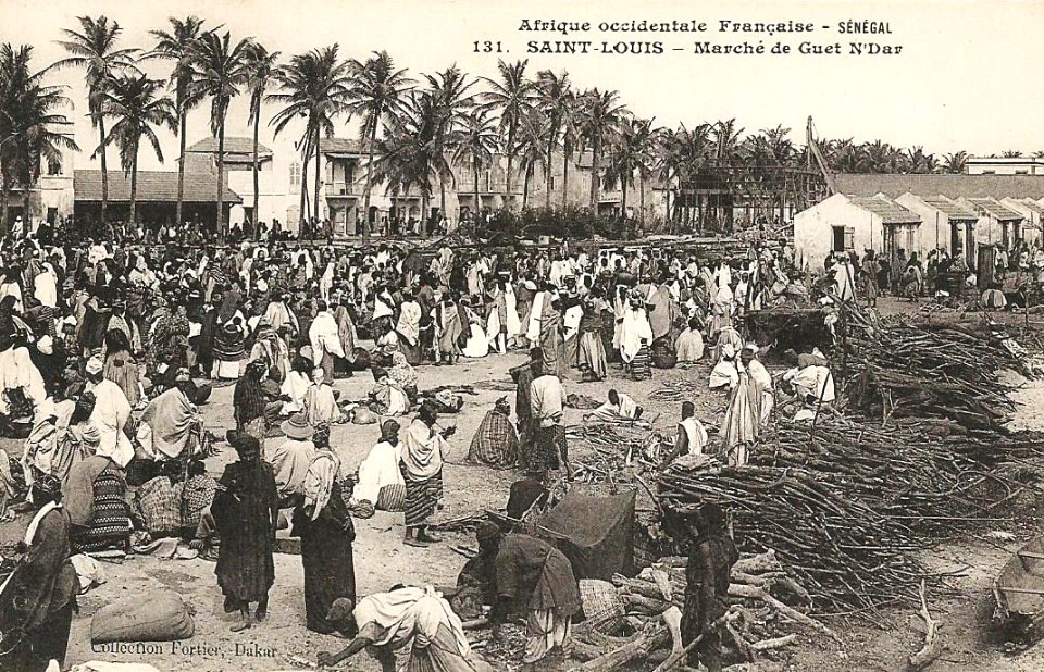 Saint-Louis-Marché de Guet N'Dar (AOF)