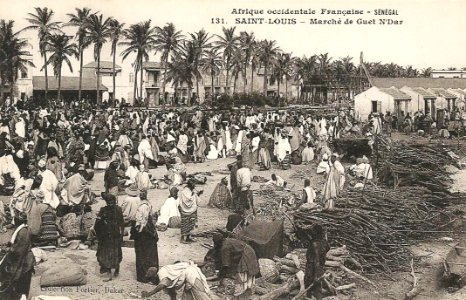 Saint-Louis-Marché de Guet N'Dar (AOF)