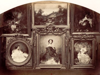 Salon of 1861 Pierre Ambroise Richebourg vue 21