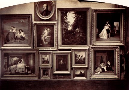 Salon of 1861 Pierre Ambroise Richebourg vue 17