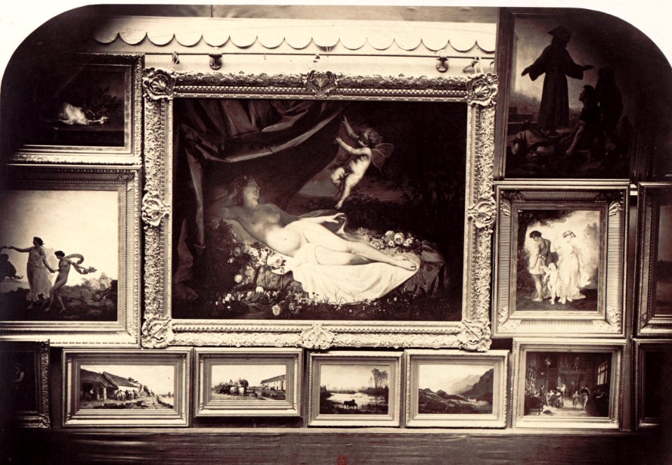 Salon of 1861 Pierre Ambroise Richebourg vue 29