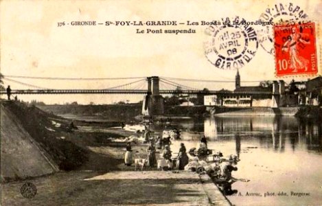 Sainte-Foy-la-Grande - bords de la Dordogne 10